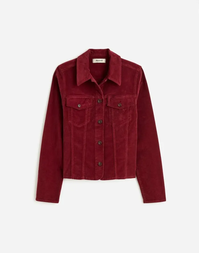 Tops and Shirts Women Madewell Shrunken ButtonFront Shirt Cabernet