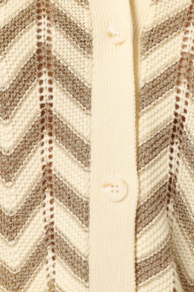 Tops Petal and Pup Women Cherie Knit Shirt Gold White