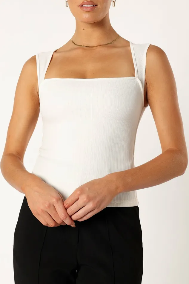 Tops Petal and Pup Women Clara Top White