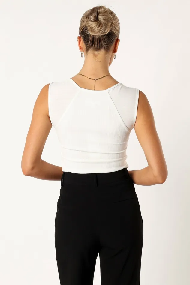 Tops Petal and Pup Women Clara Top White