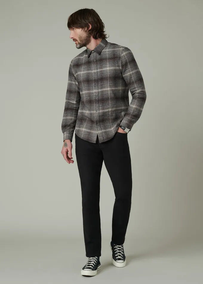 Tops Tees OLIVER FLANNEL SHIRT Ombre Plaid Joe8217s Jeans Men