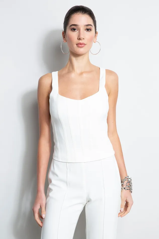 Tops Women Elie Tahari Corset Top FOAM