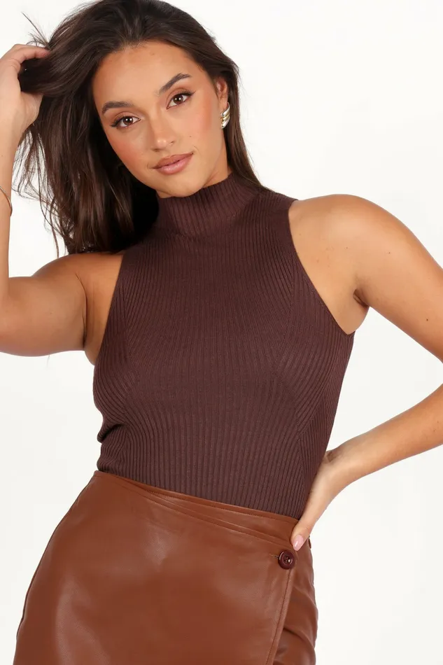 Tops Women Petal and Pup Runie Top Brown