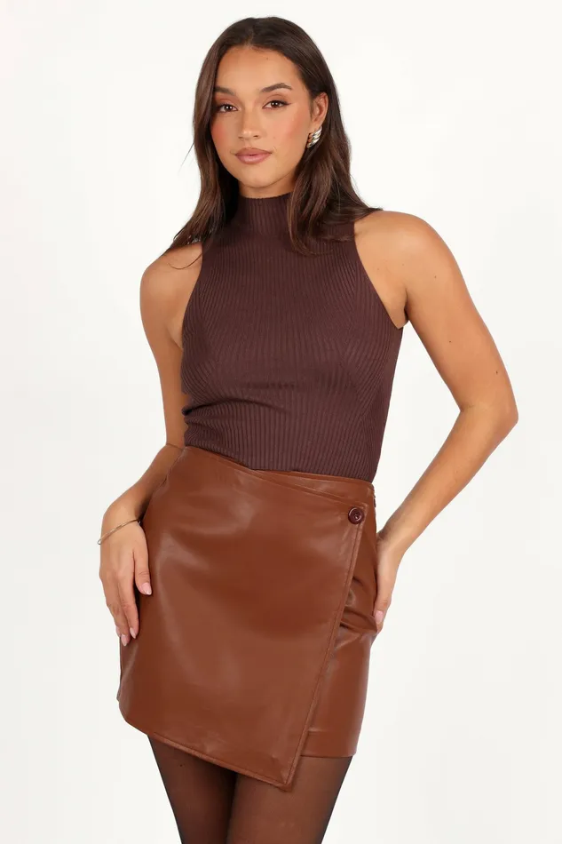 Tops Women Petal and Pup Runie Top Brown