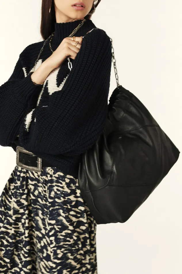 Tote Bag Large Tote Red Women Baandsh Bags