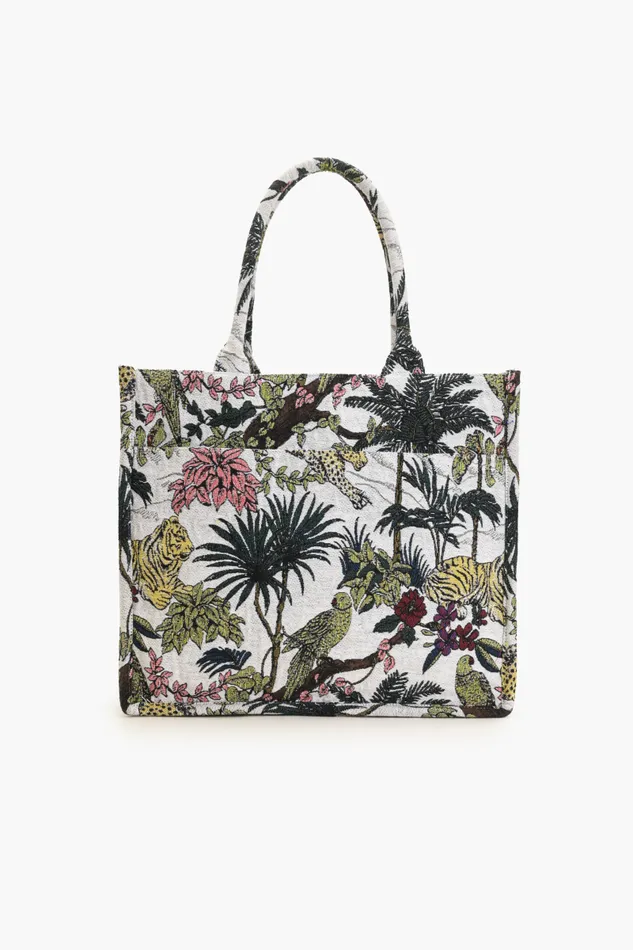 Totes Women Personalize African Safari Embellished Tote America and Beyond