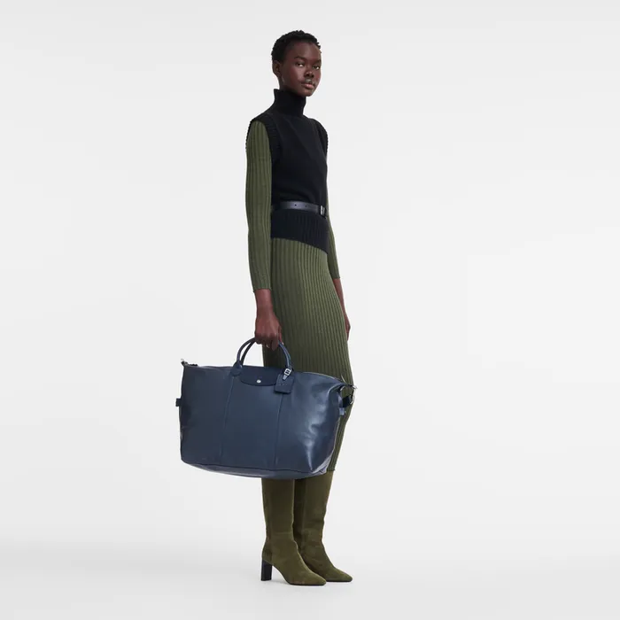 Travel bags Le Foulonn L Travel bag Navy Longchamp WomenMen Travel bags Le Foulonn L Travel bag Navy Longchamp WomenMen
