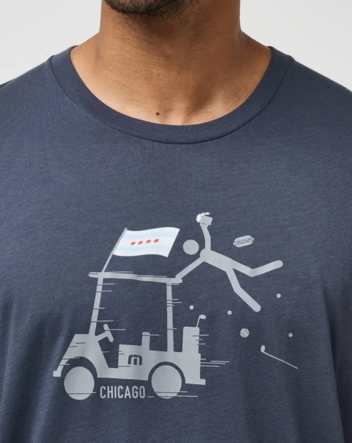 TravisMathew 44 REPRESENT 20 TEE Mood Indigo Men Tees
