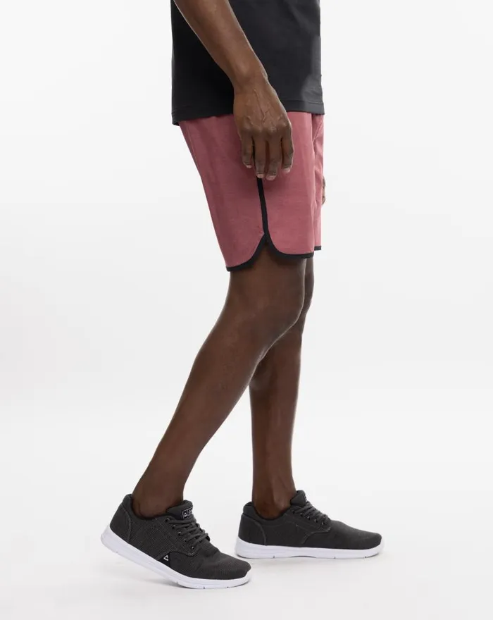 TravisMathew ANOTHER ROUND ACTIVE SHORT 75IN Roan Rouge Men Shorts