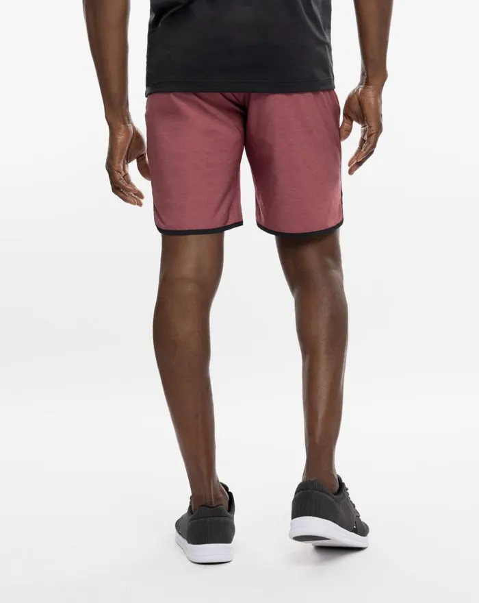 TravisMathew ANOTHER ROUND ACTIVE SHORT 75IN Roan Rouge Men Shorts