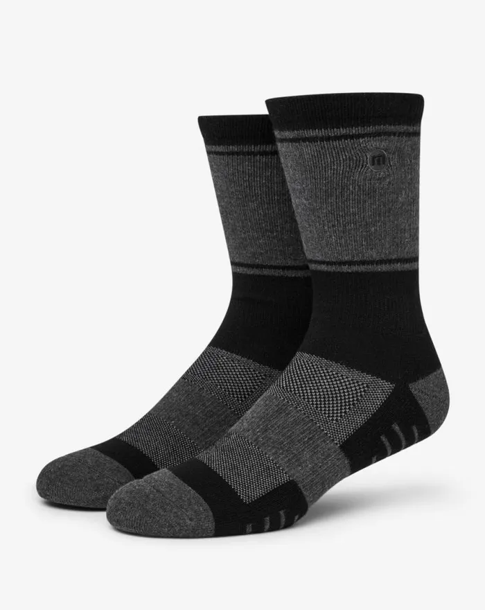 TravisMathew BAJA 20 CREW SOCK Black MenWomen Socks