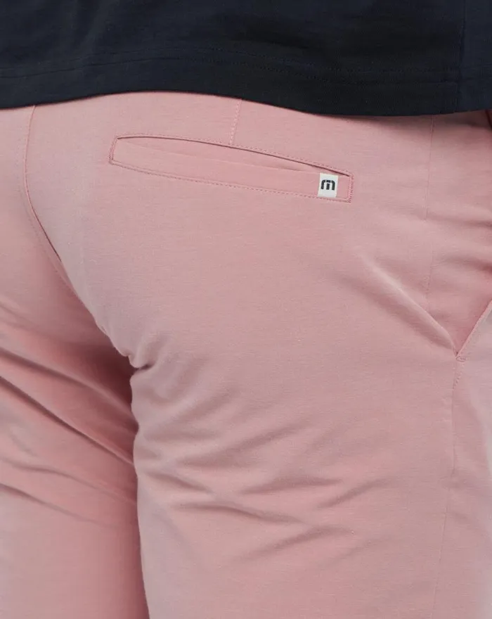 TravisMathew BERMUDA SHORT 8IN Dusty Rose Canvas Men Shorts