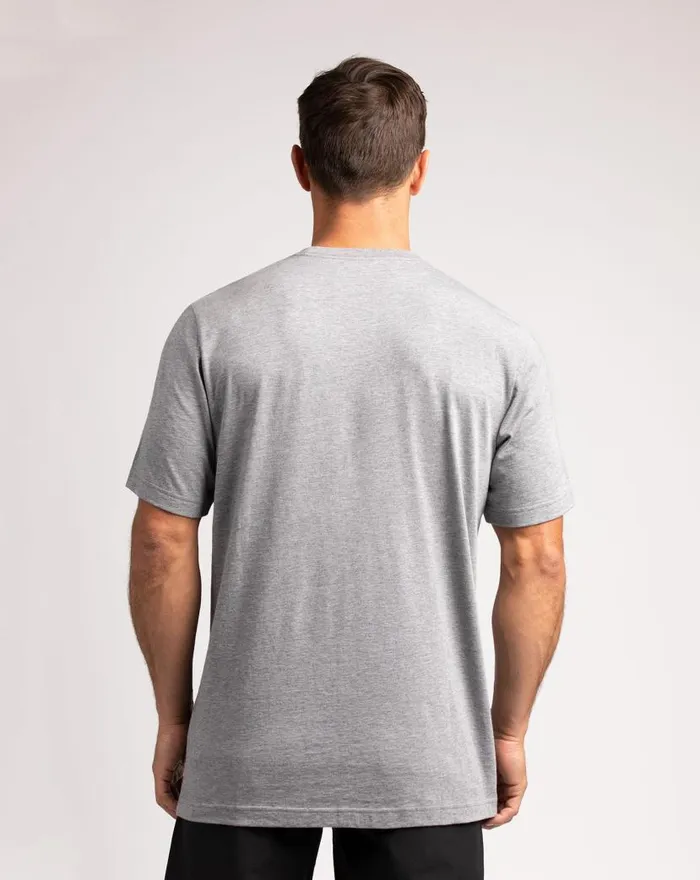 TravisMathew CIRCUS ACT TEE Heather Grey Men Tees
