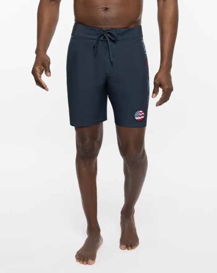 TravisMathew DAWNS EARLY LIGHT BOARDSHORT Blue Nights Men Shorts