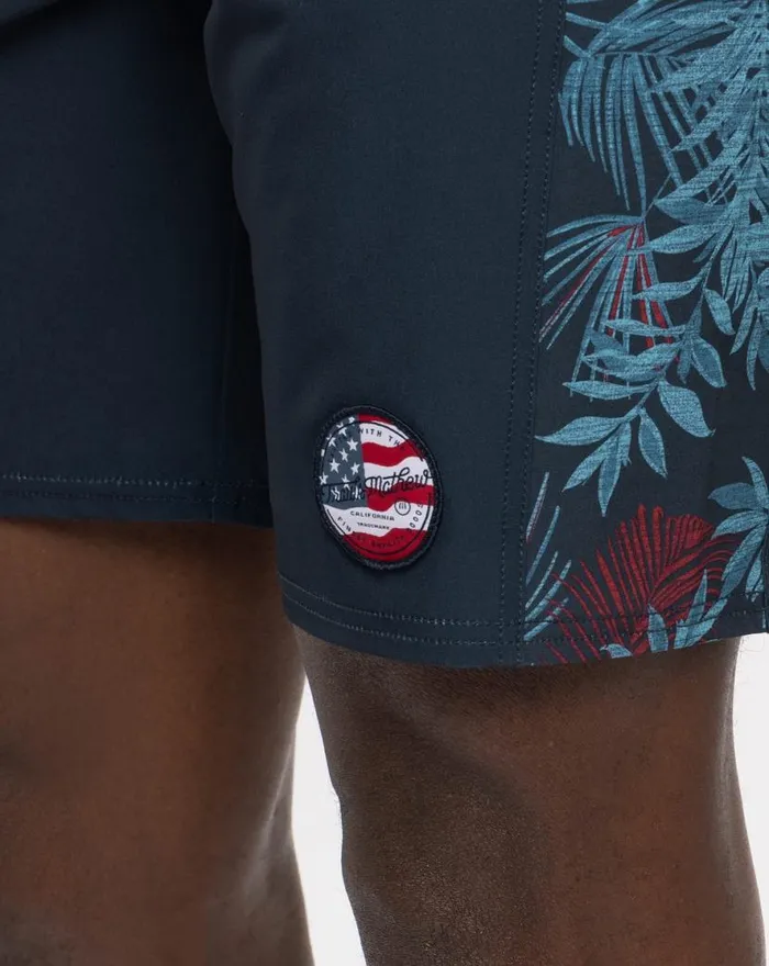 TravisMathew DAWNS EARLY LIGHT BOARDSHORT Blue Nights Men Shorts TravisMathew DAWNS EARLY LIGHT BOARDSHORT Blue Nights Men Shorts