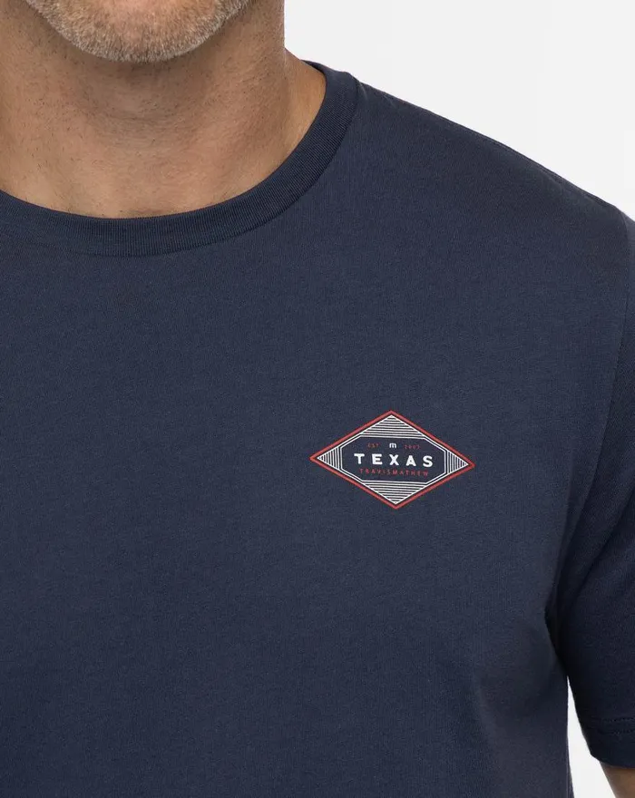 TravisMathew ELBOW ROOM TEE Mood Indigo Men Tees TravisMathew ELBOW ROOM TEE Mood Indigo Men Tees