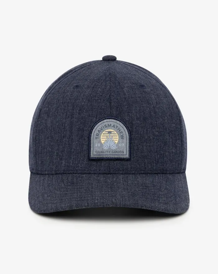 TravisMathew FESTIVAL SNAPBACK HAT Dress Blues MenWomen Snapbacks