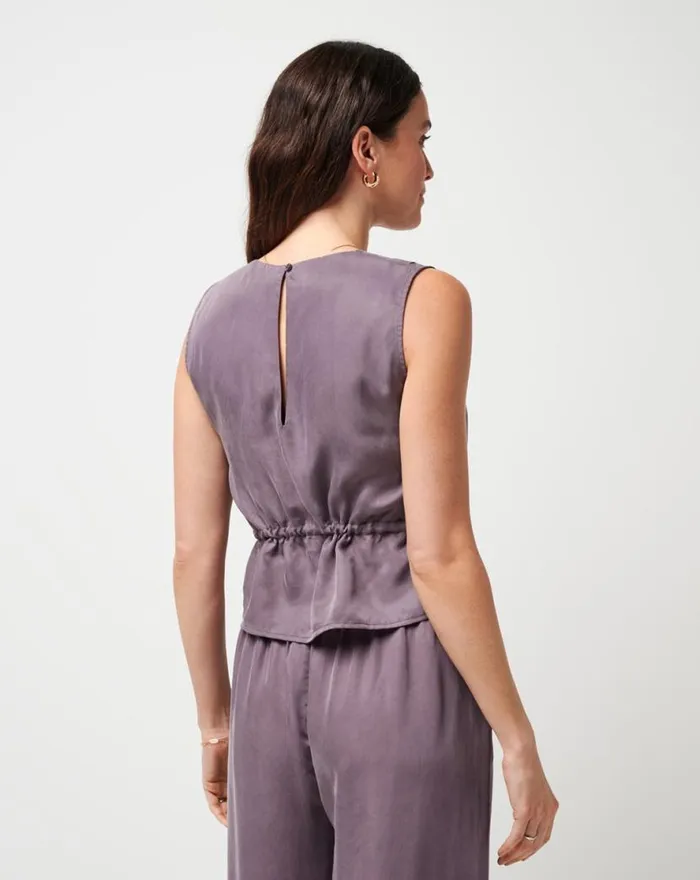 TravisMathew FINE WINE TANK Moonscape Women Shirts and Tops TravisMathew FINE WINE TANK Moonscape Women Shirts and Tops