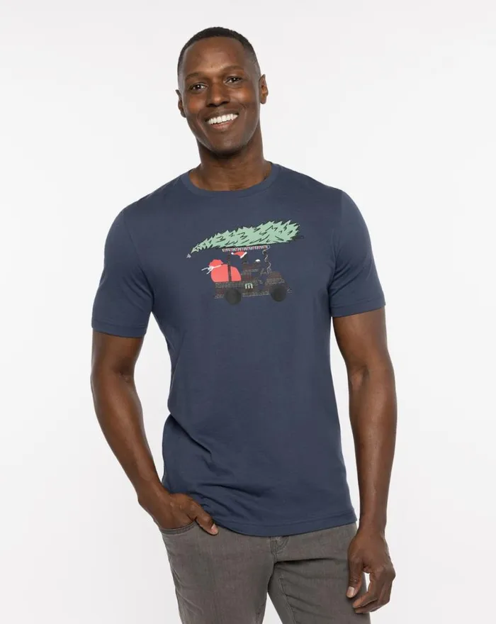 TravisMathew JINGLE JANGLE TEE Mood Indigo Men Tees