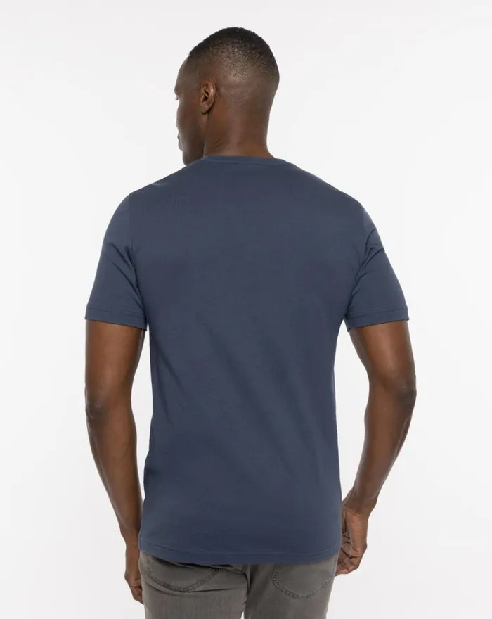 TravisMathew JINGLE JANGLE TEE Mood Indigo Men Tees TravisMathew JINGLE JANGLE TEE Mood Indigo Men Tees