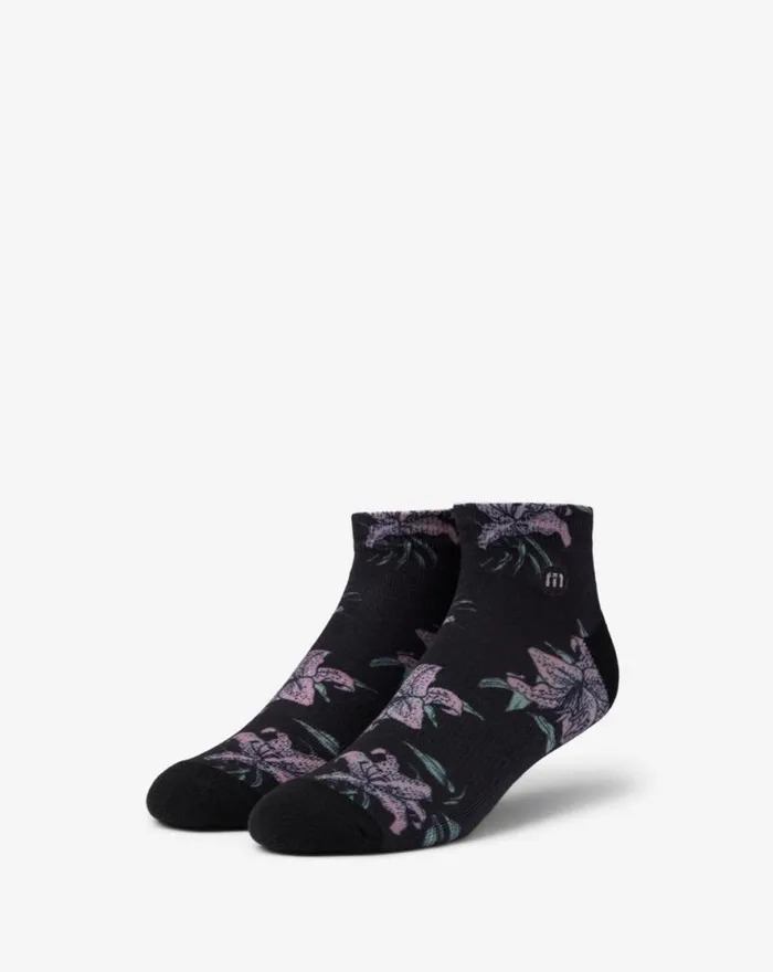 TravisMathew PARADISE PEAK ANKLE SOCK Black MenWomen Socks
