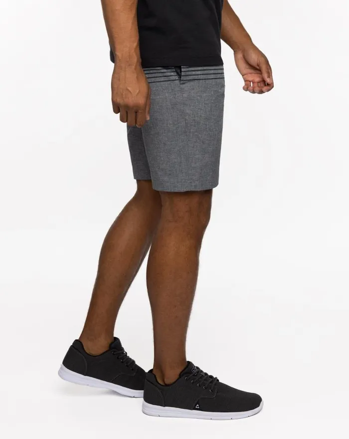 TravisMathew PLAYA DEL CARMEN SHORT 9IN Heather Quiet Shade Men Shorts TravisMathew PLAYA DEL CARMEN SHORT 9IN Heather Quiet Shade Men Shorts
