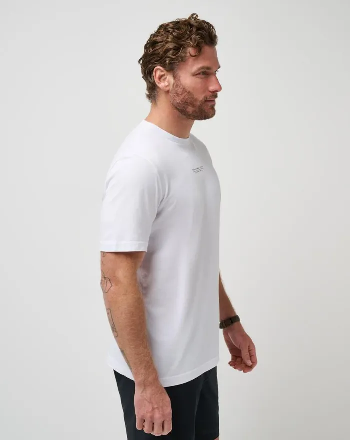 TravisMathew SHORELINE STRIPES TEE White Men Tees