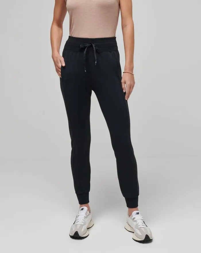 TravisMathew SKYLOFT SOFT JOGGER Black Women Pants