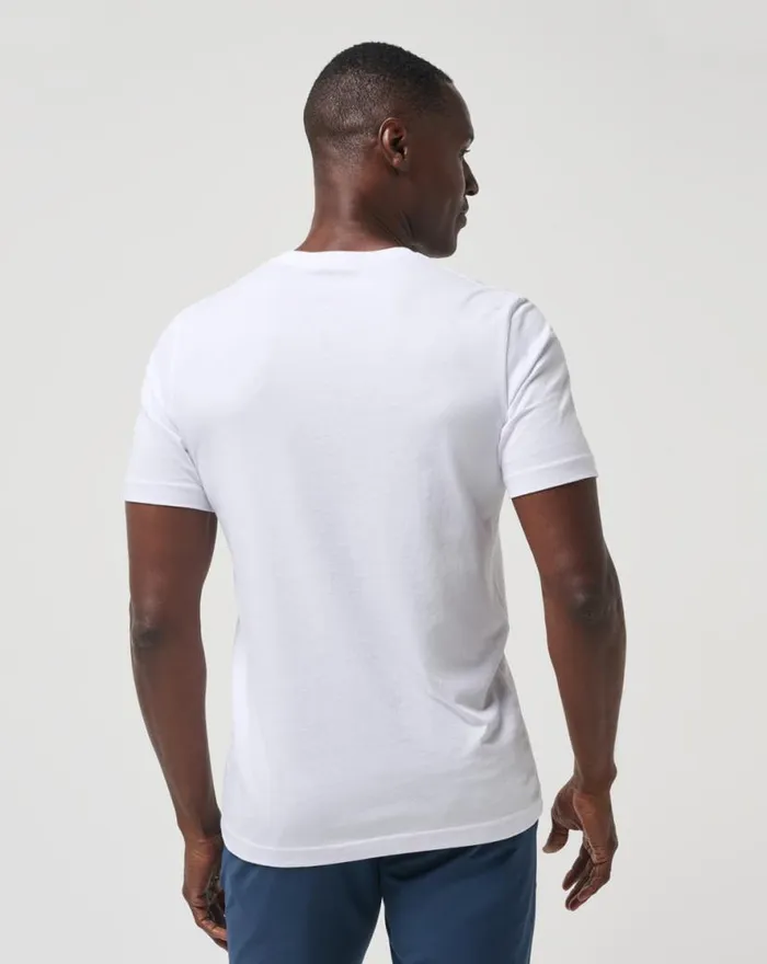 TravisMathew STAR BRIGHT TEE White Men Tees TravisMathew STAR BRIGHT TEE White Men Tees