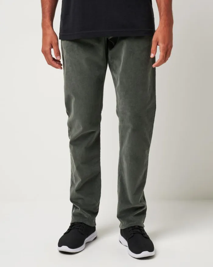 TravisMathew START THE JOURNEY CORDUROY PANT Dark Olive Men Pants