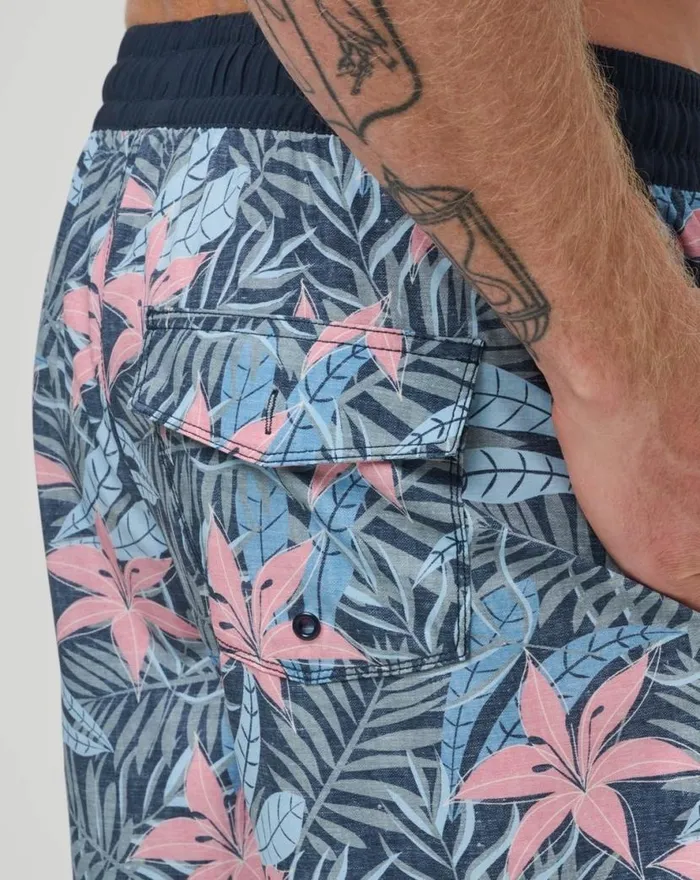 TravisMathew SUMMER GLOW SHORT BOARDSHORT Heather Total Eclipse Men Boardshorts TravisMathew SUMMER GLOW SHORT BOARDSHORT Heather Total Eclipse Men Boardshorts