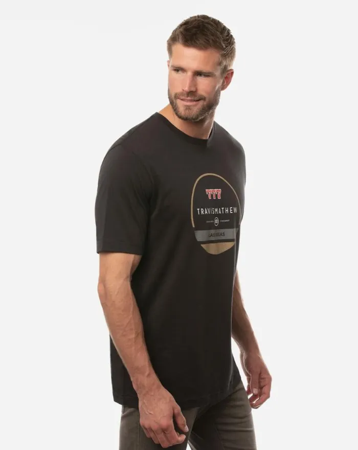 TravisMathew THE LAKES 20 TEE Black Men Tees