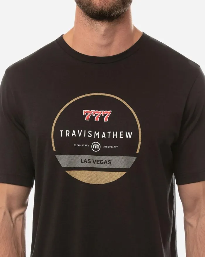 TravisMathew THE LAKES 20 TEE Black Men Tees