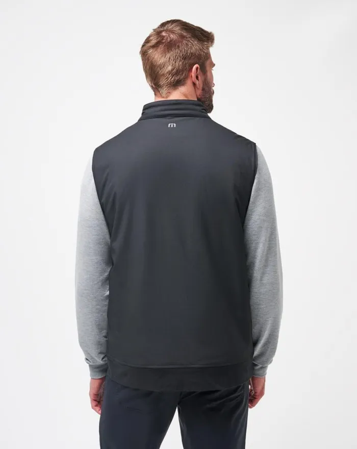 TravisMathew WANDERLUST VEST Black Men Vests TravisMathew WANDERLUST VEST Black Men Vests