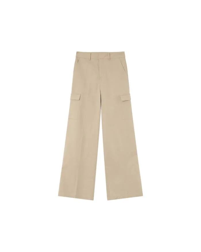 TROUSERS BEIGE MATEO Shop Grace and Mila HighWaisted Trousers