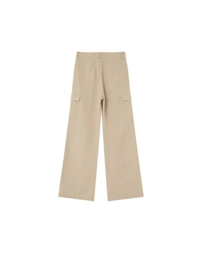 TROUSERS BEIGE MATEO Shop Grace and Mila HighWaisted Trousers