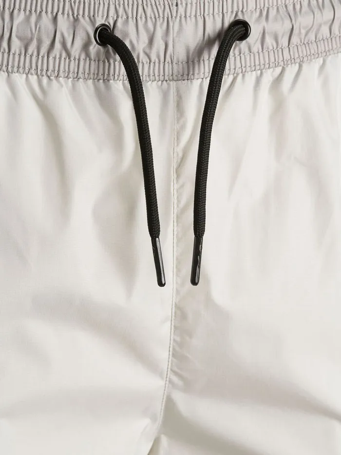 Trousers JACK and JONES Mens ACE RODMAN TRAINING TROUSERS White Glacier Gray