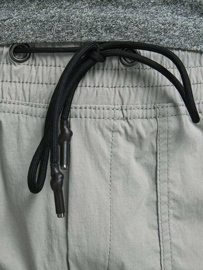 Trousers JACK and JONES Mens ACE STAN TC419 CARGO TROUSERS Grey Drizzle