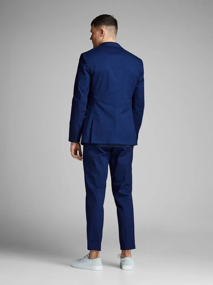 Trousers JACK and JONES Mens AVALON PREMIUM TROUSERS Blue Blue Depths