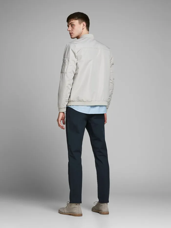 Trousers JACK and JONES Mens CODY SPENCER WW CHINOS Blue Navy Blazer