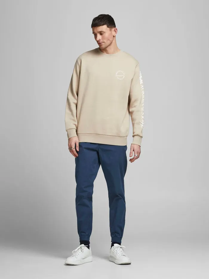Trousers JACK and JONES Mens GORDON LANE AKM TROUSERS Blue Navy Blazer