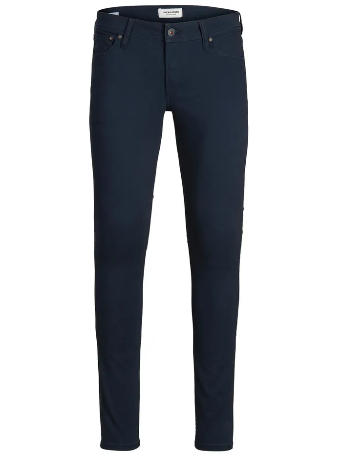 Trousers JACK and JONES Mens LIAM ORIGINAL AKM TROUSERS Blue Navy Blazer