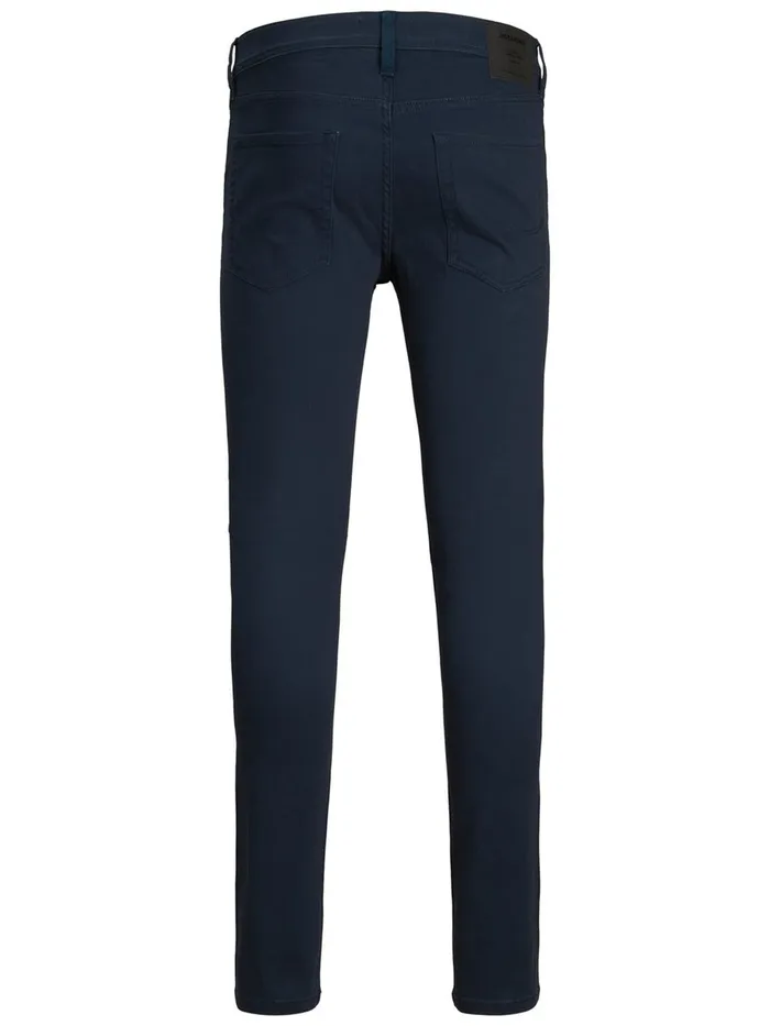 Trousers JACK and JONES Mens LIAM ORIGINAL AKM TROUSERS Blue Navy Blazer