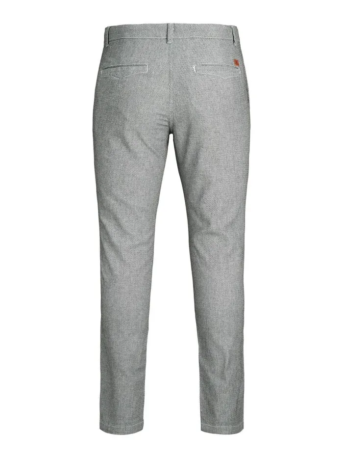 Trousers JACK and JONES Mens MARCO CUBA AKM CHINOS Grey Cashmere Blue