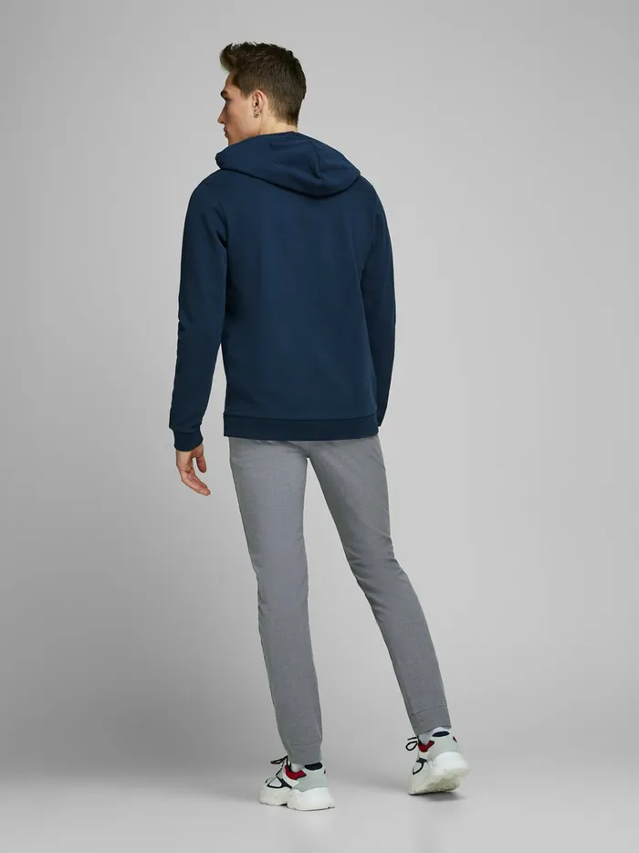 Trousers JACK and JONES Mens MARCO KM 909 CHINOS Grey Grey Melange