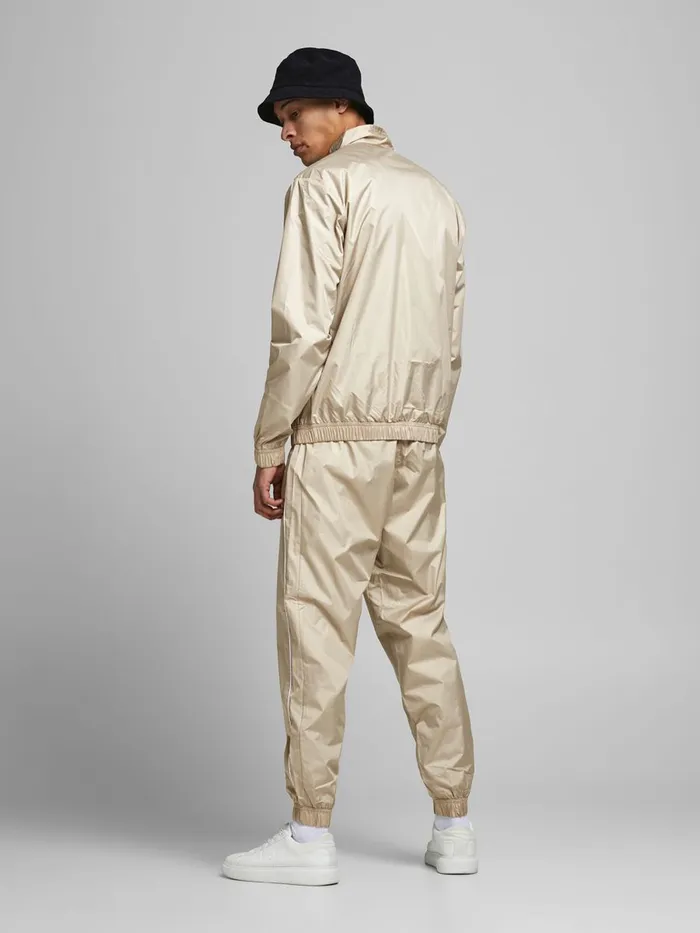 Trousers JACK and JONES Mens TRACK SUIT TRAINING TROUSERS Beige Crockery