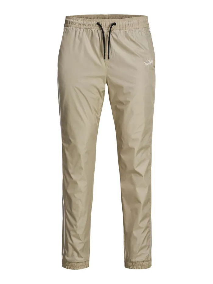 Trousers JACK and JONES Mens TRACK SUIT TRAINING TROUSERS Beige Crockery