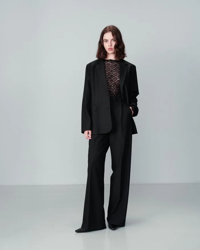 TROUSERS NOIR NOCTURNE Shop Grace and Mila Tailored Trousers