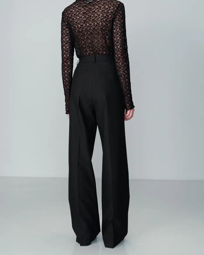 TROUSERS NOIR NOCTURNE Shop Grace and Mila Tailored Trousers