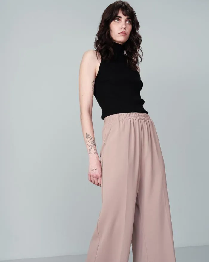 TROUSERS TAUPE NOBLESSE Shop Grace and Mila Flowing Trousers